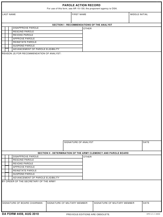 Download da Form 4459