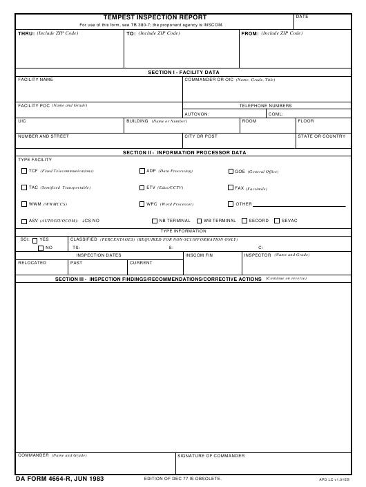 Download da Form 4664-R