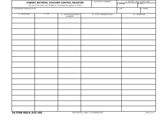 Download da Form 4669-R