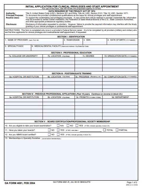 Download da Form 4691