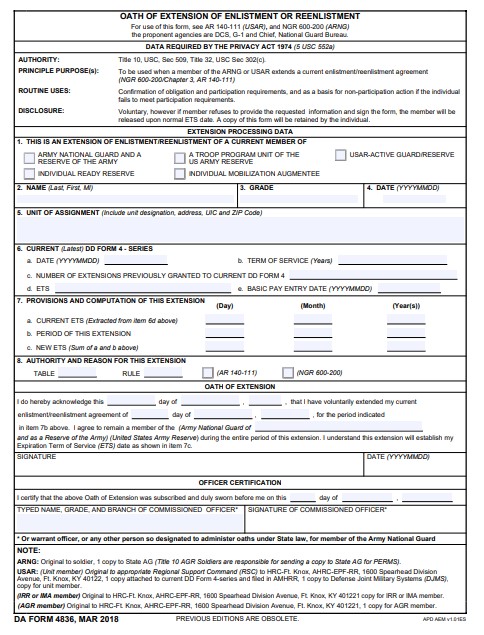 Download da Form 4836