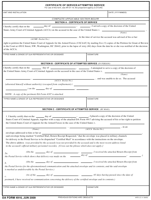 Download da Form 4916