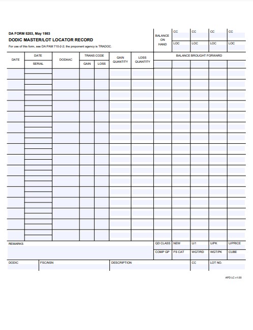 Download da Form 5203