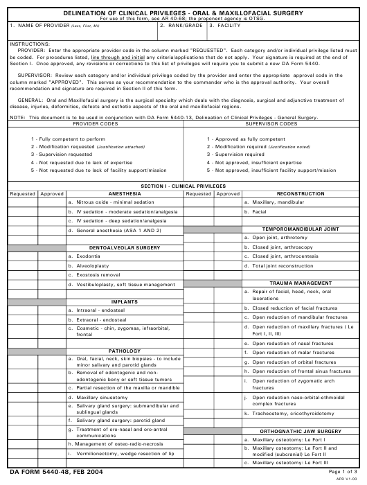 Download da Form 5440-48