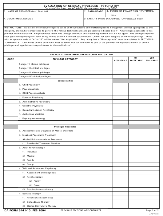 Download da Form 5441-10