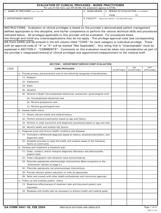 Download da Form 5441-16