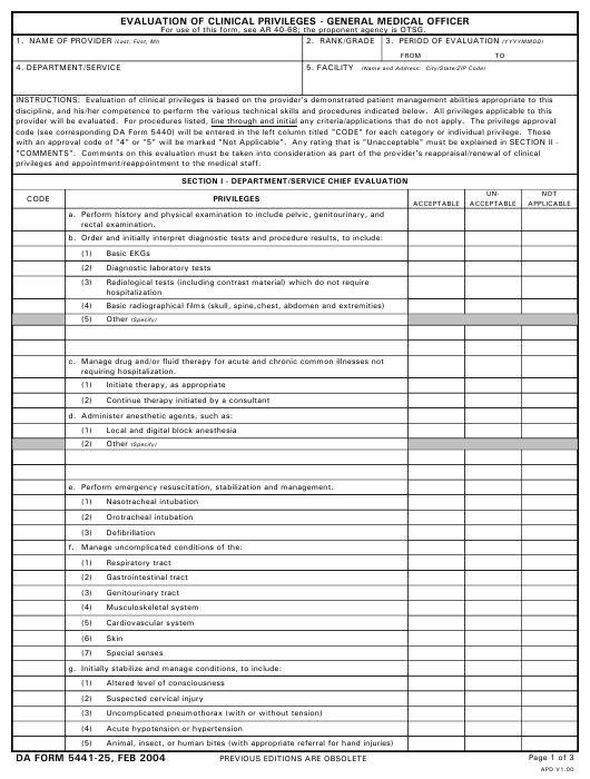 Download da Form 5441-25