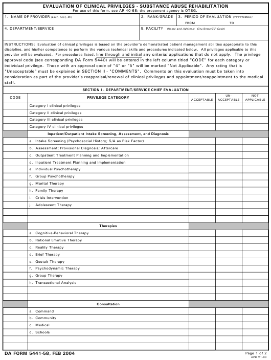 Download da Form 5441-58