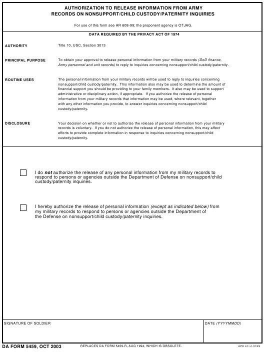 Download da Form 5459