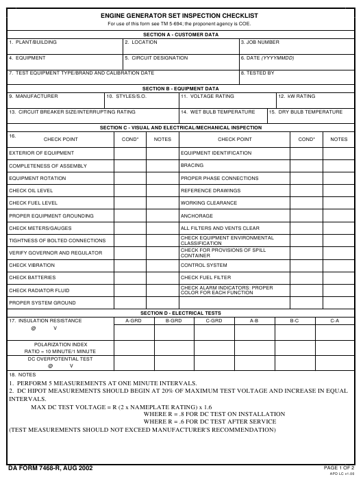 Download da Form 7468-R