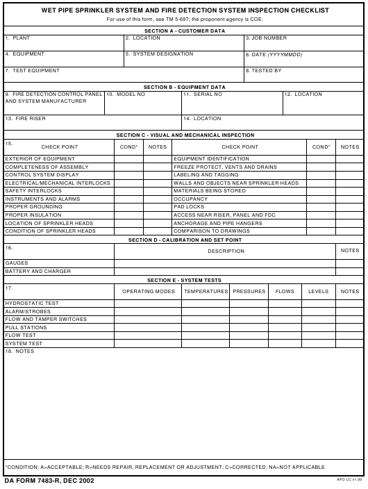 Download da Form 7483-R