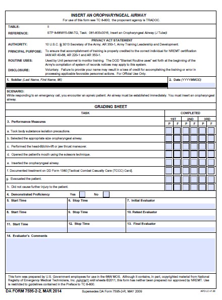 Download da Form 7595-2-2