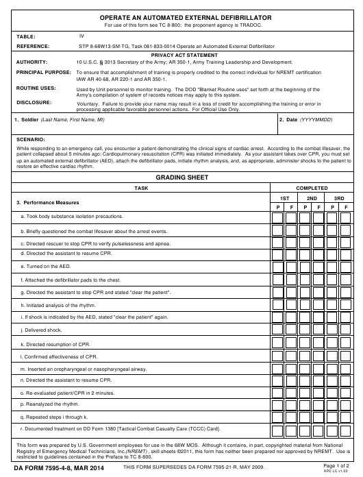 Download da Form 7595-4-8