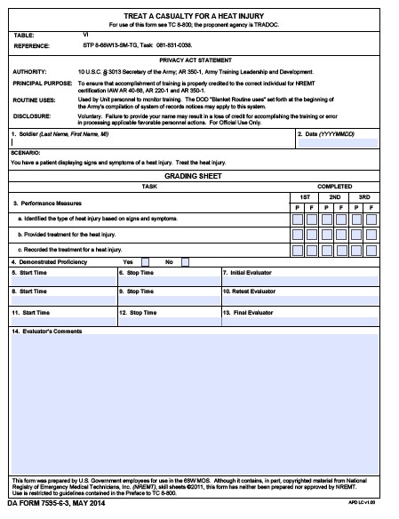 Download da Form 7595-6-3