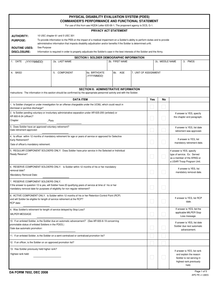 Download da Form 7652