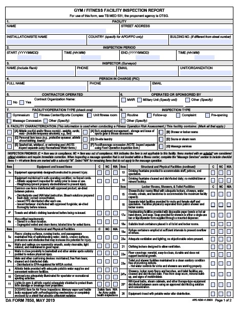 Download da Form 7850