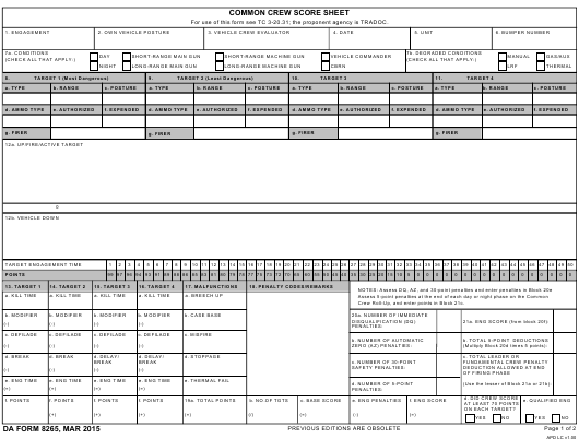 Download da Form 8265