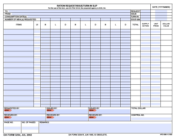 Download da Form 3294 | momskitchenrestaurantsaltlakecity.com