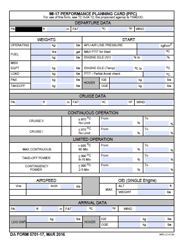 Download da Form 5701-17