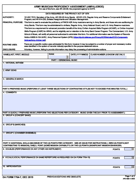 Download da Form 7764-7