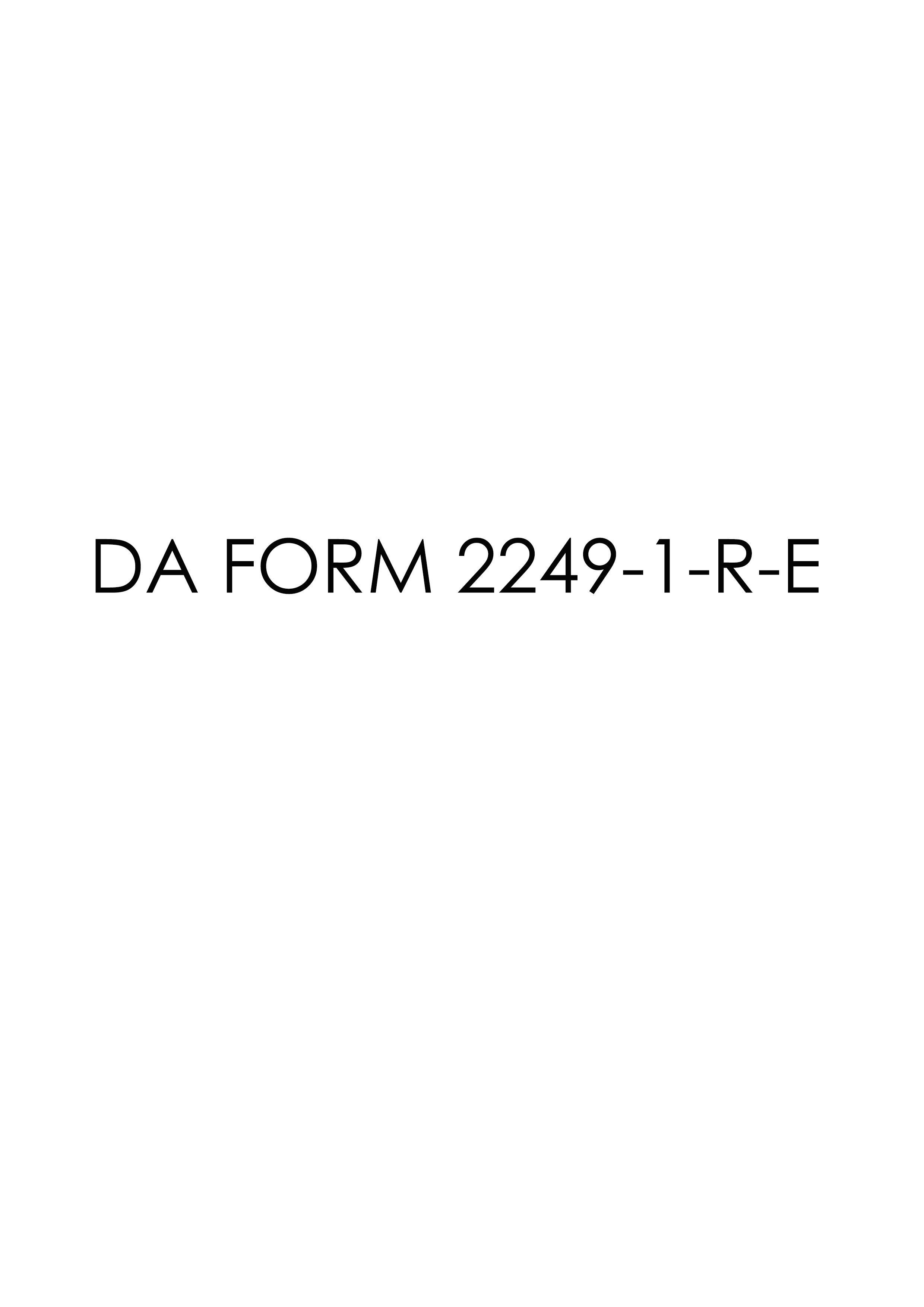 Download da Form 2249-1-R-E