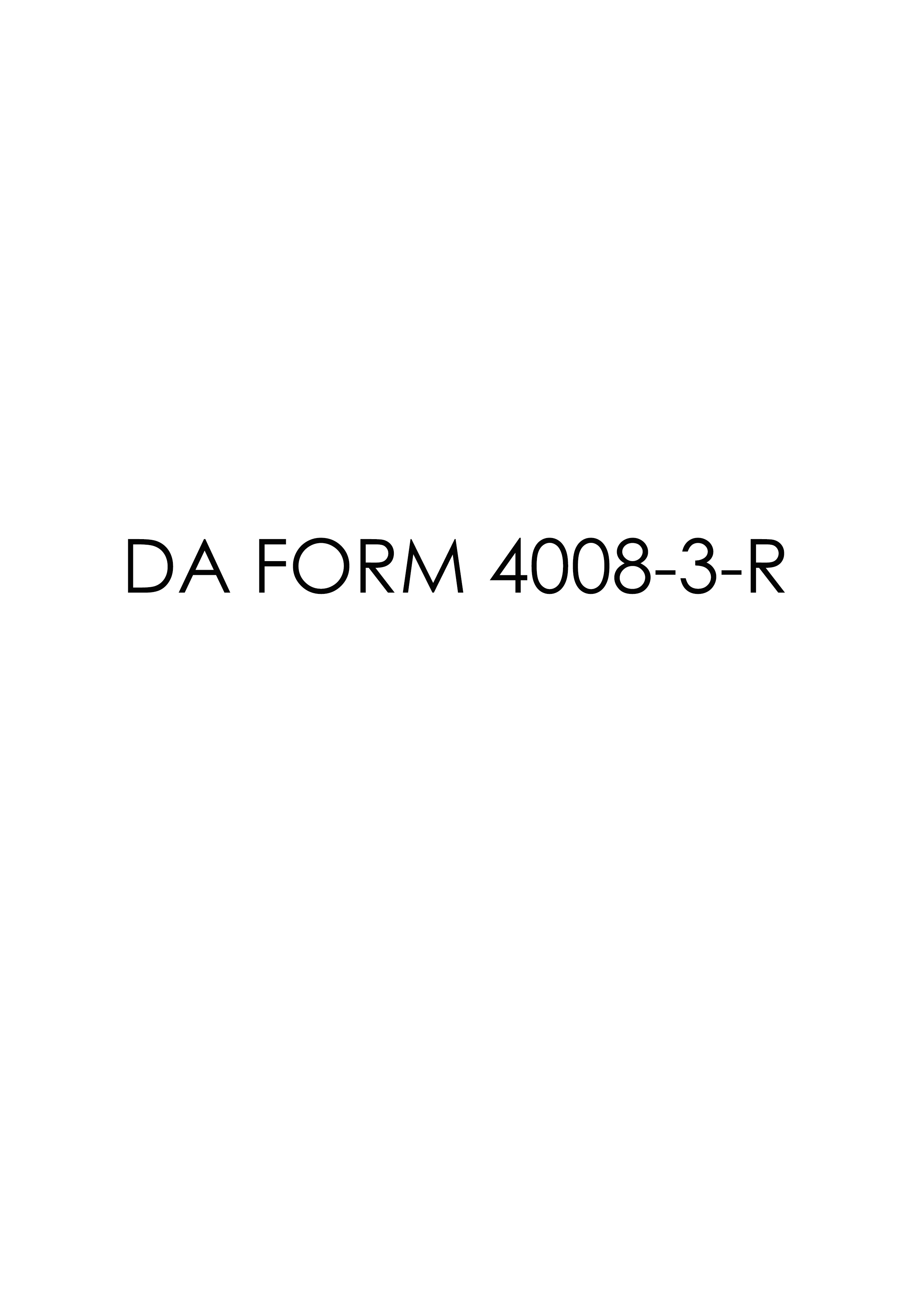 Download da Form 4008-3-R