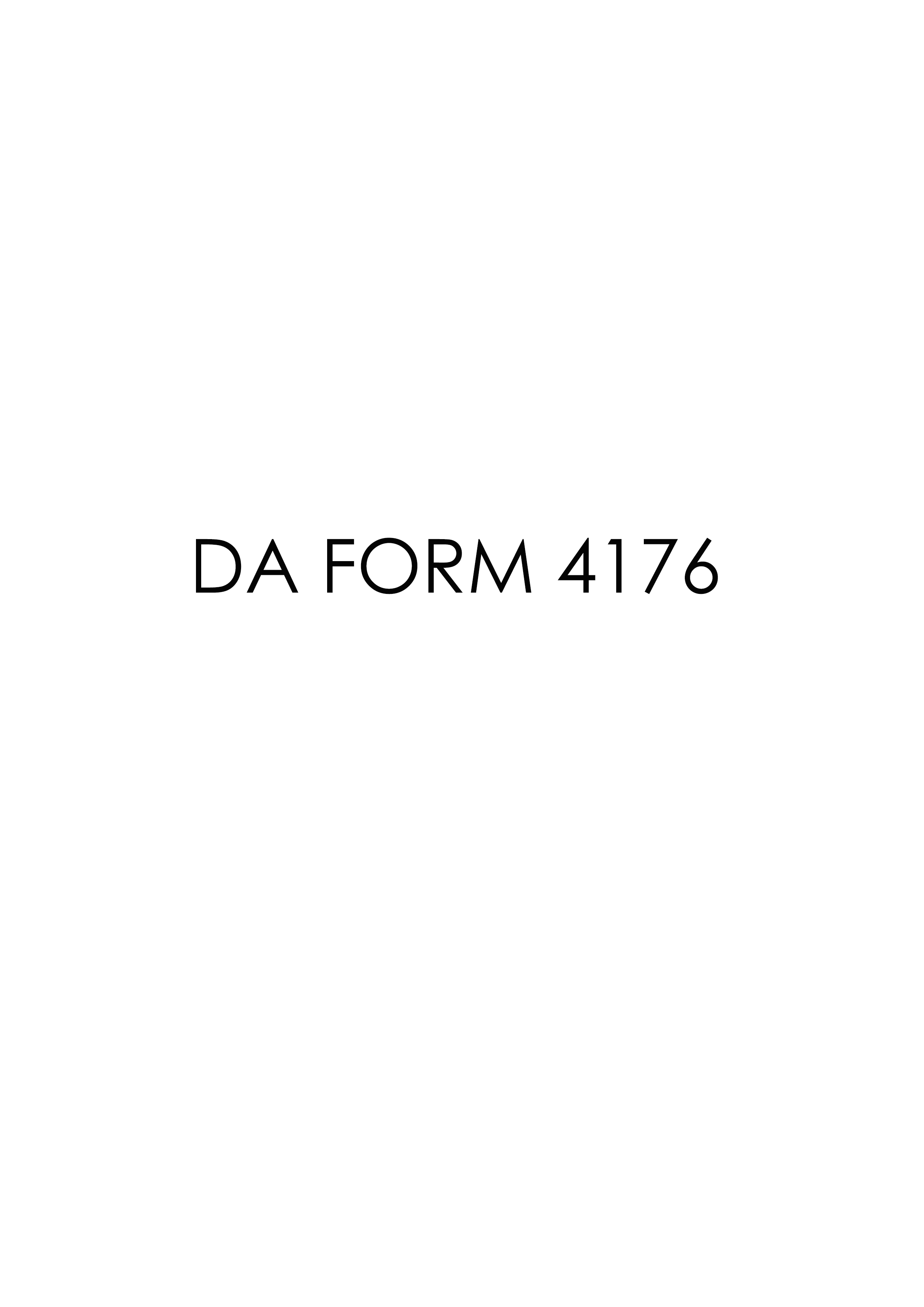 Download da Form 4176