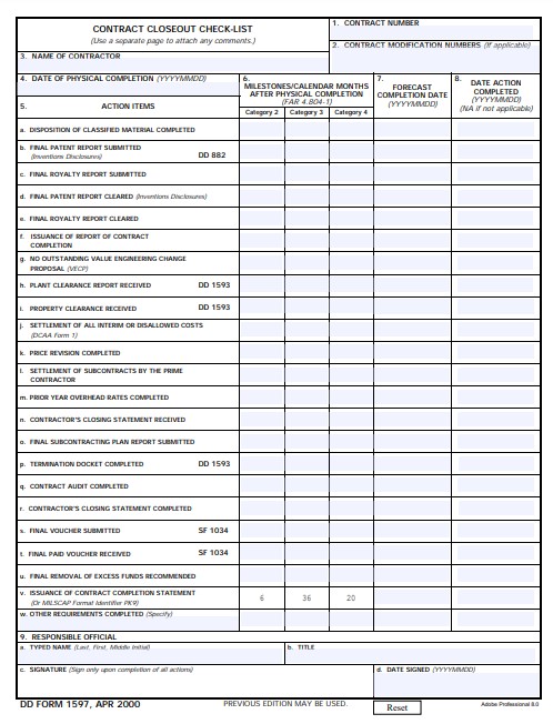 Download dd Form 1597