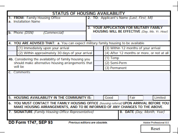 Download dd Form 1747