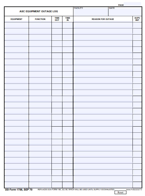 Download dd Form 1756