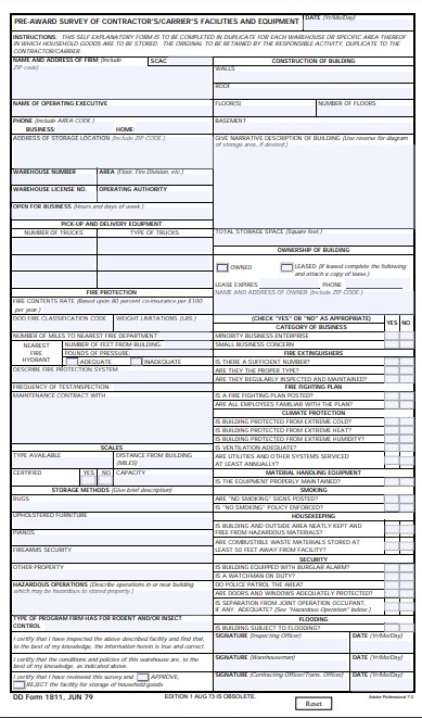 Download dd Form 1811