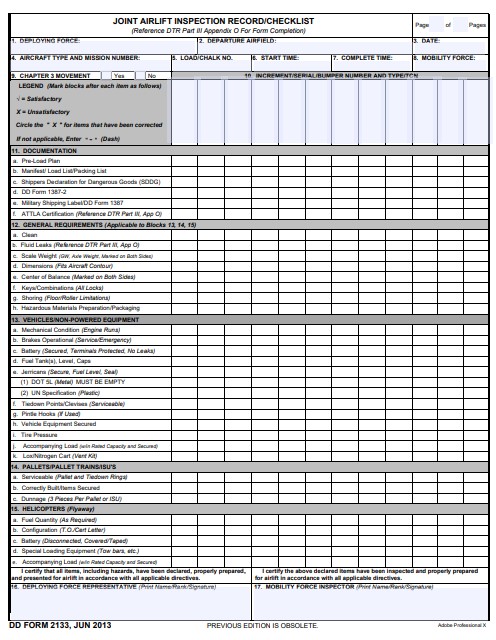 Download dd Form 2133