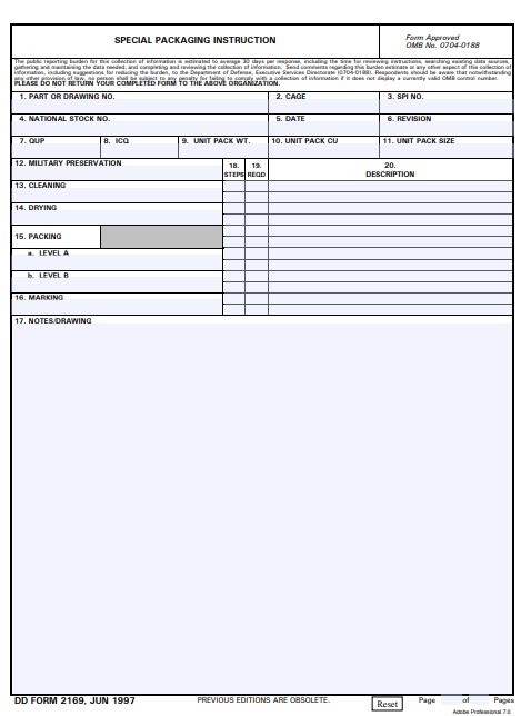 Download dd Form 2169