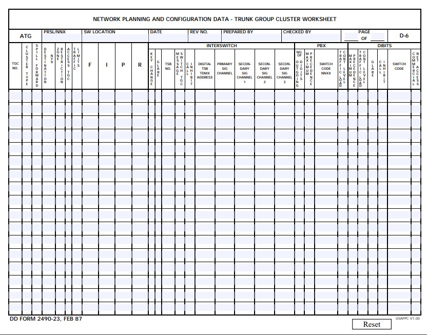 Download dd Form 2490-23