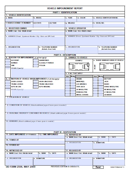 Download dd Form 2506