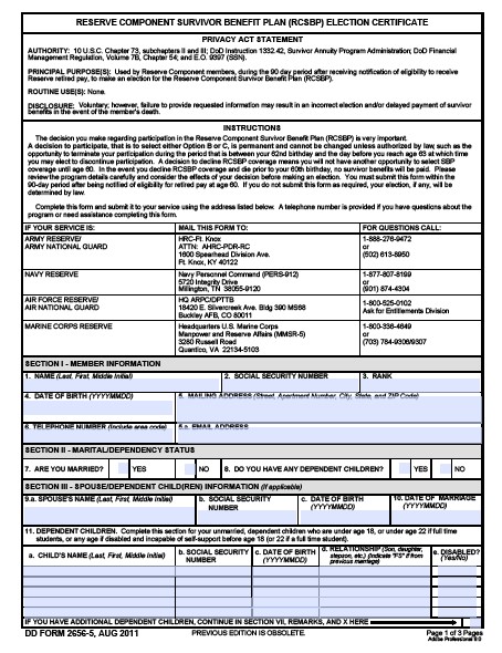 Download dd Form 2656-5