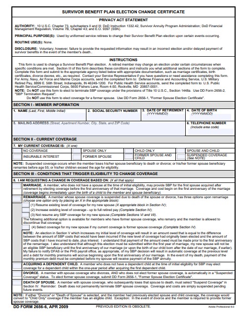 Download dd Form 2656-6