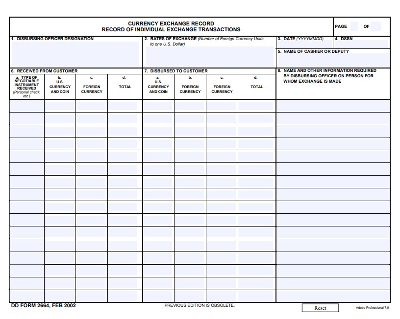 Download dd Form 2664