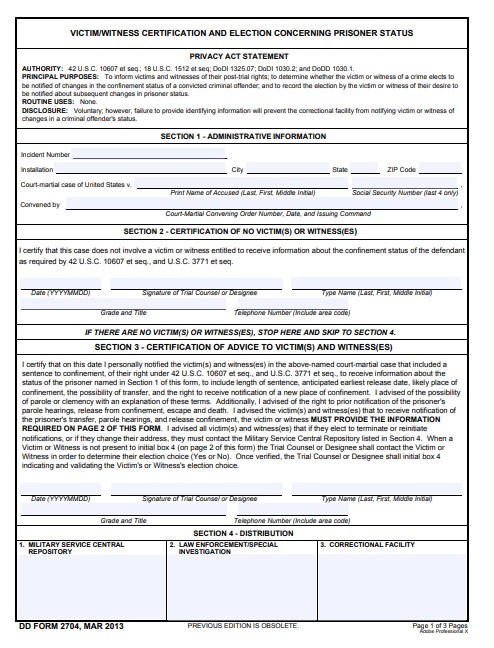 Download dd Form 2704