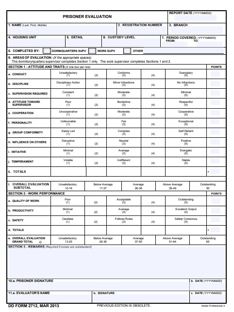 Download dd Form 2712