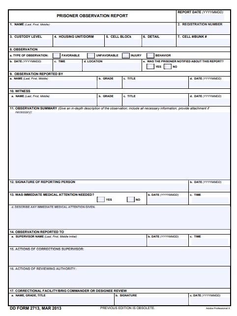 Download dd Form 2713