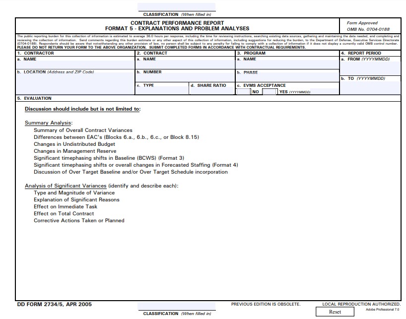 Download dd Form 2734/5