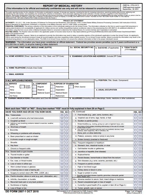 Download dd Form 2807-1