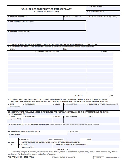 Download dd Form 281