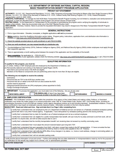 Download dd Form 2845