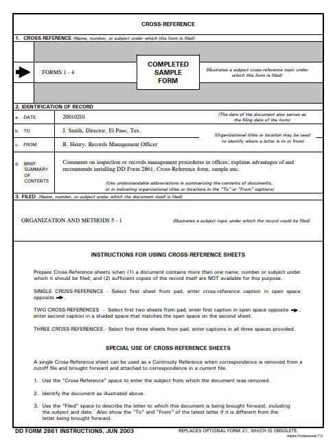 Download dd Form 2861