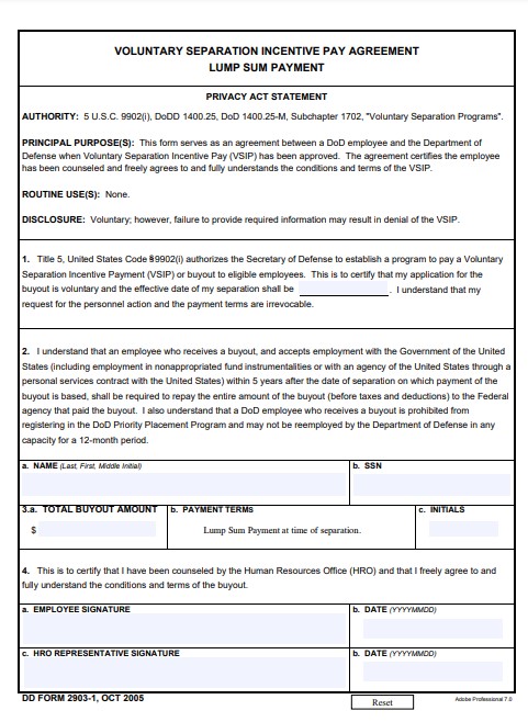 Download dd Form 2903-1