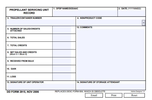 Download dd Form 2915