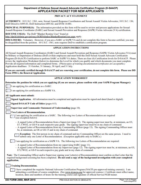 Download dd Form 2950