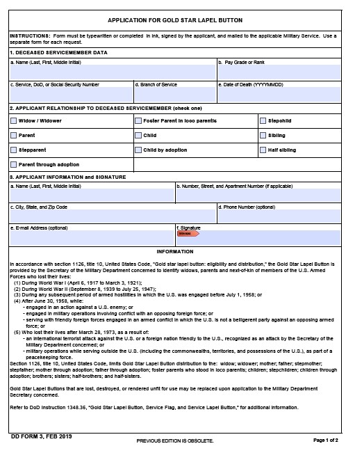 Download dd Form 3